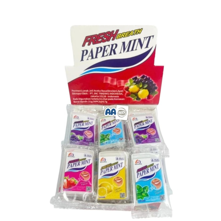 

PAPERMINT 3D BOX ISI 30