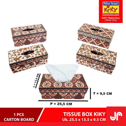 KIKY BOX TISSUE / KOTAK TISU MOTIF BATIK / TEMPAT TISU MOTIF BATIK