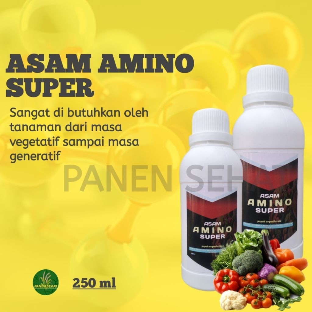 asam amino super pupuk organik cair 250 ml- panen sehat