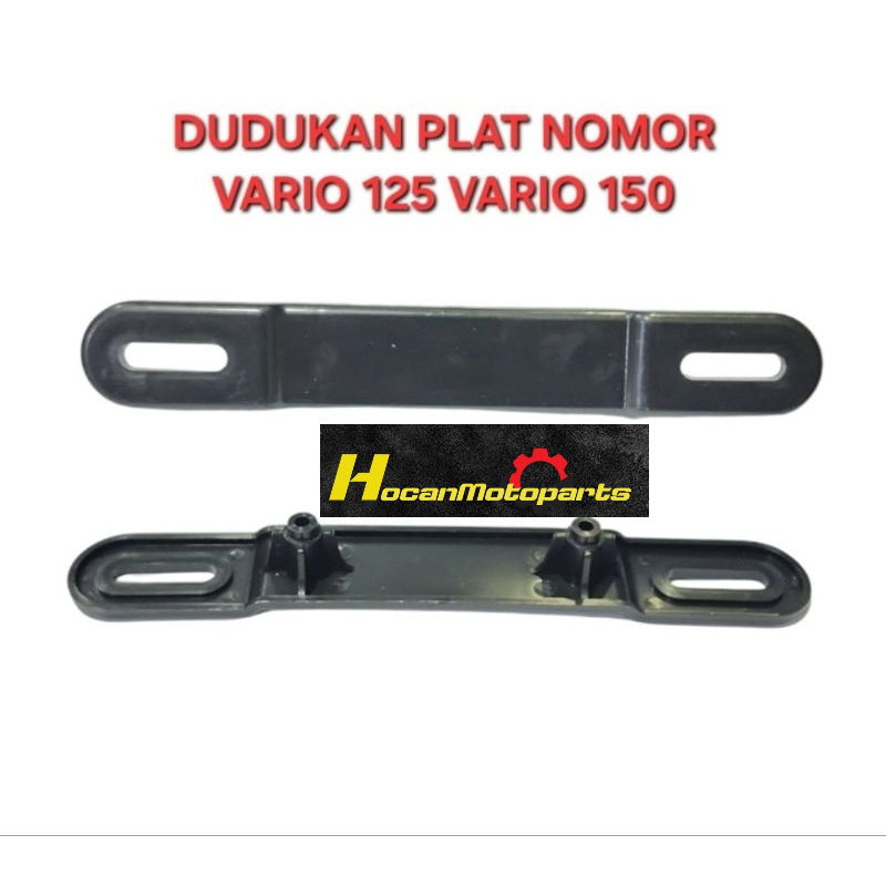 DUDUKAN PLAT NOMOR DEPAN BRAKET PLAT NOMER VARIO 125 NEW VARIO 150 BEST QUALITY
