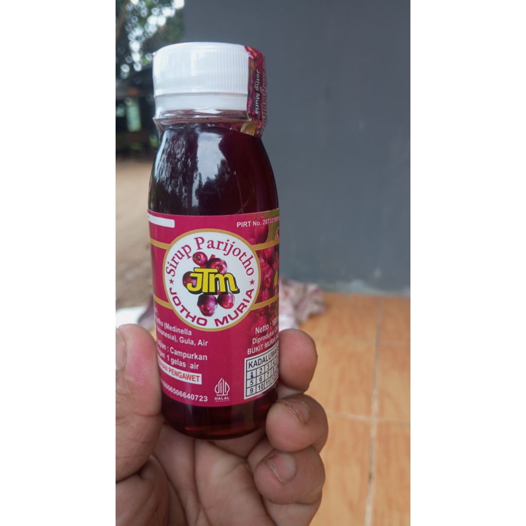 

sirup buah parijoto untuk promil 100ml, 250ml