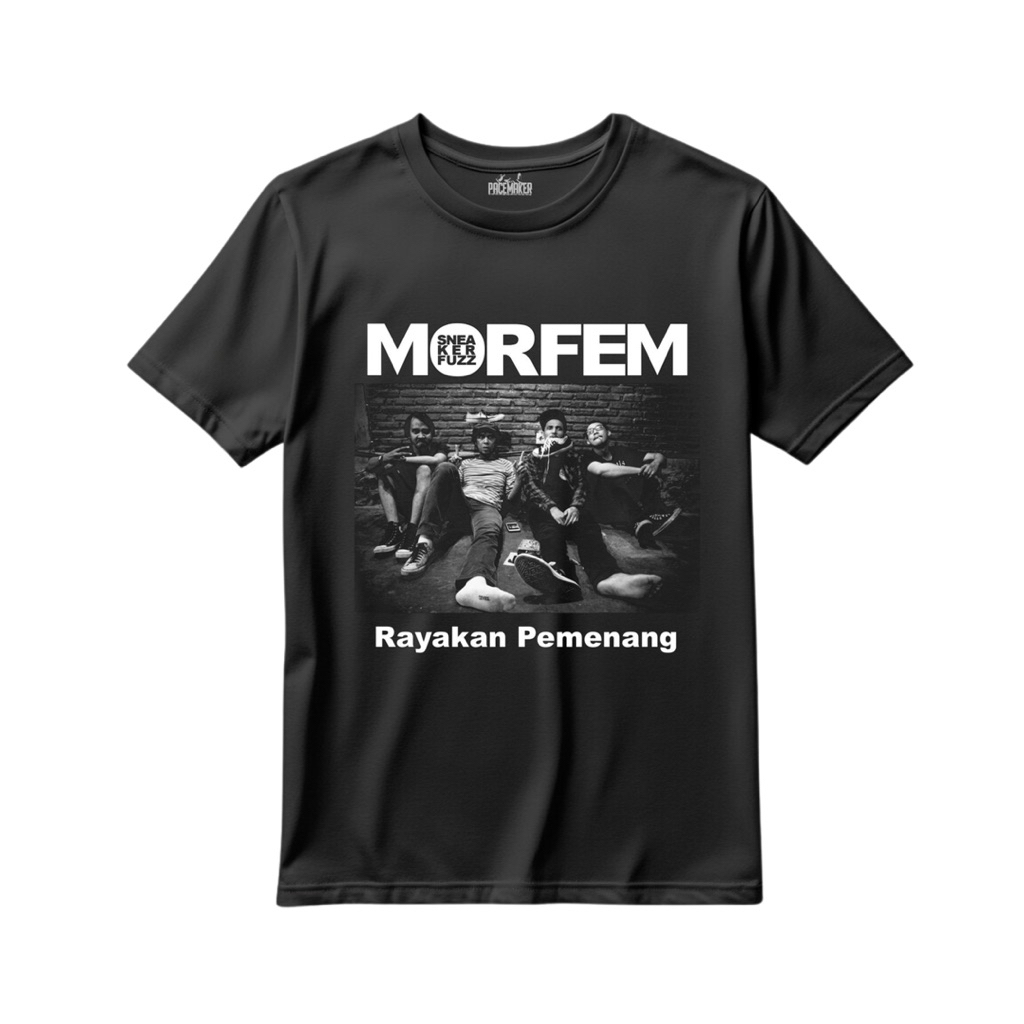 kaos morfem / kaos morfem rayakan pemenang /tshirt morfem 24s