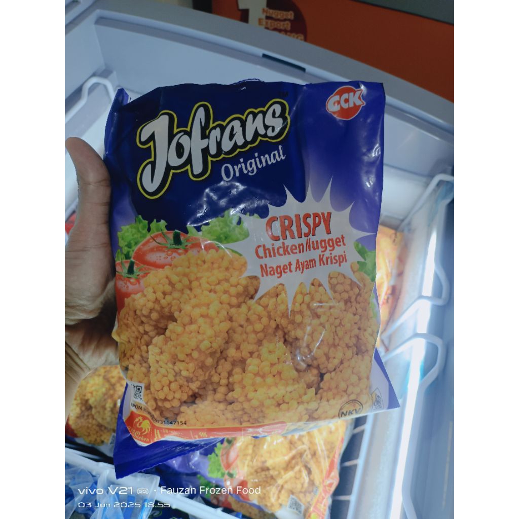 

Jofrans Crispy Chicken Nugget 500gram