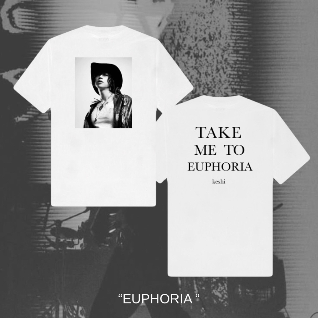 Tshirt KESHI EUPHORIA - Kaos Keshi Music