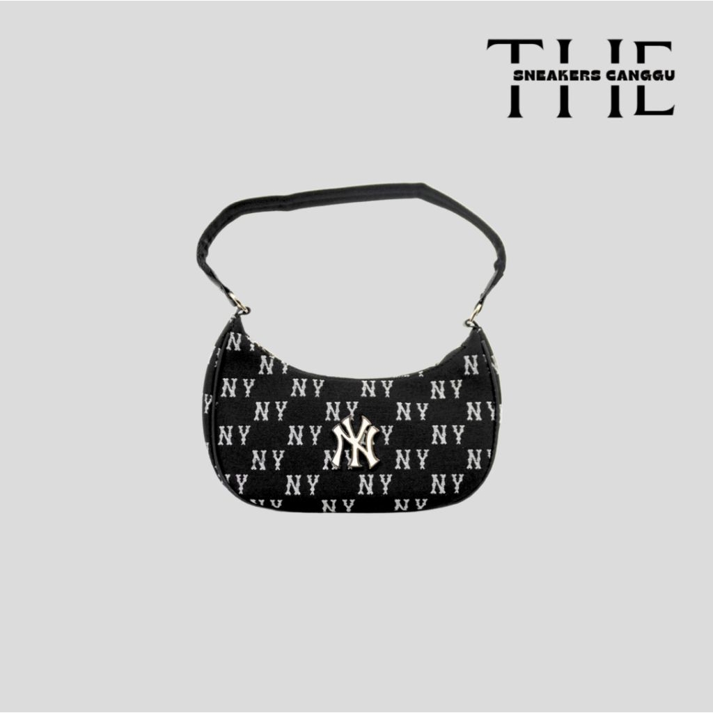 MLB CLASIC MONOGRAM JACQUARD HOBO BAG