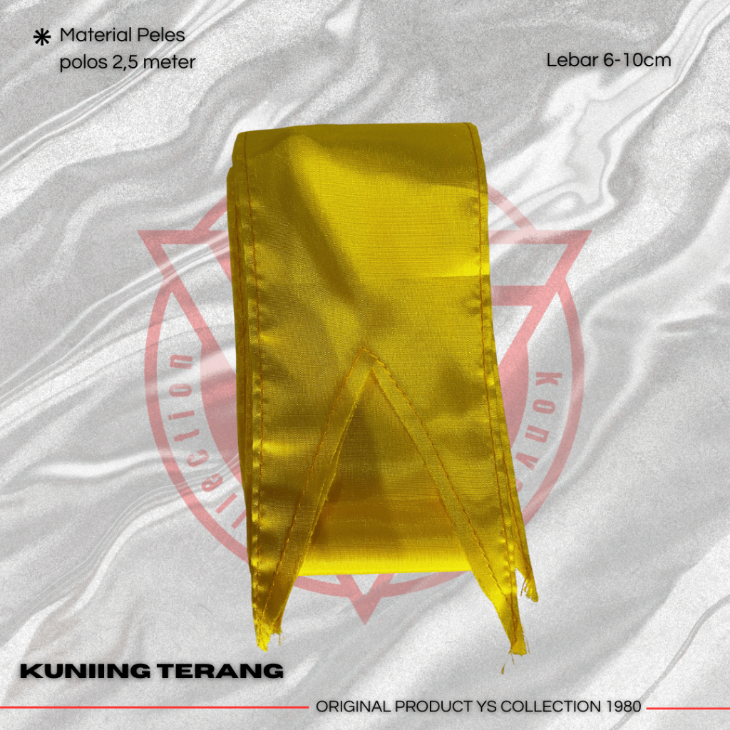sabuk kuning polos ikspi kera sakti | sabuk kuning ikspi kera sakti