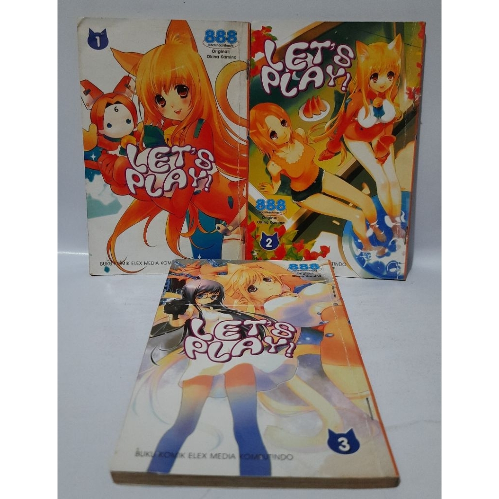 Komik Let's Play 1-3 set