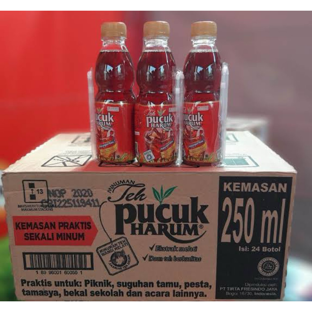 

Teh Pucuk Harum 250 ML - 1 Dus