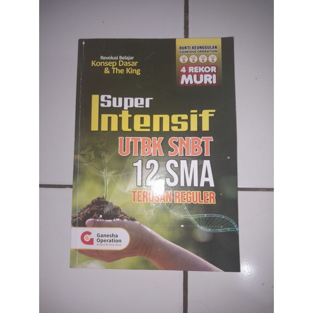 Buku SNBT UTBK GO Super Intensif Preloved