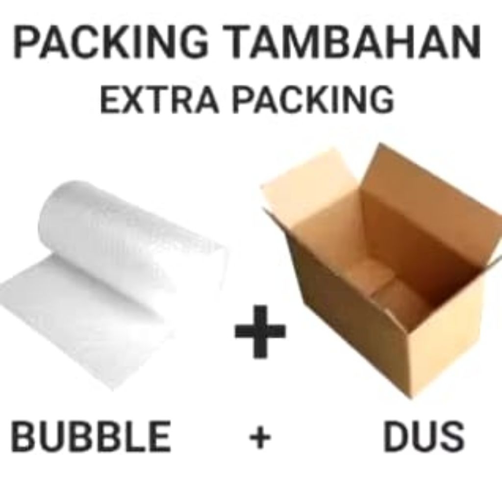 

Tambahan bubble warp + kardus