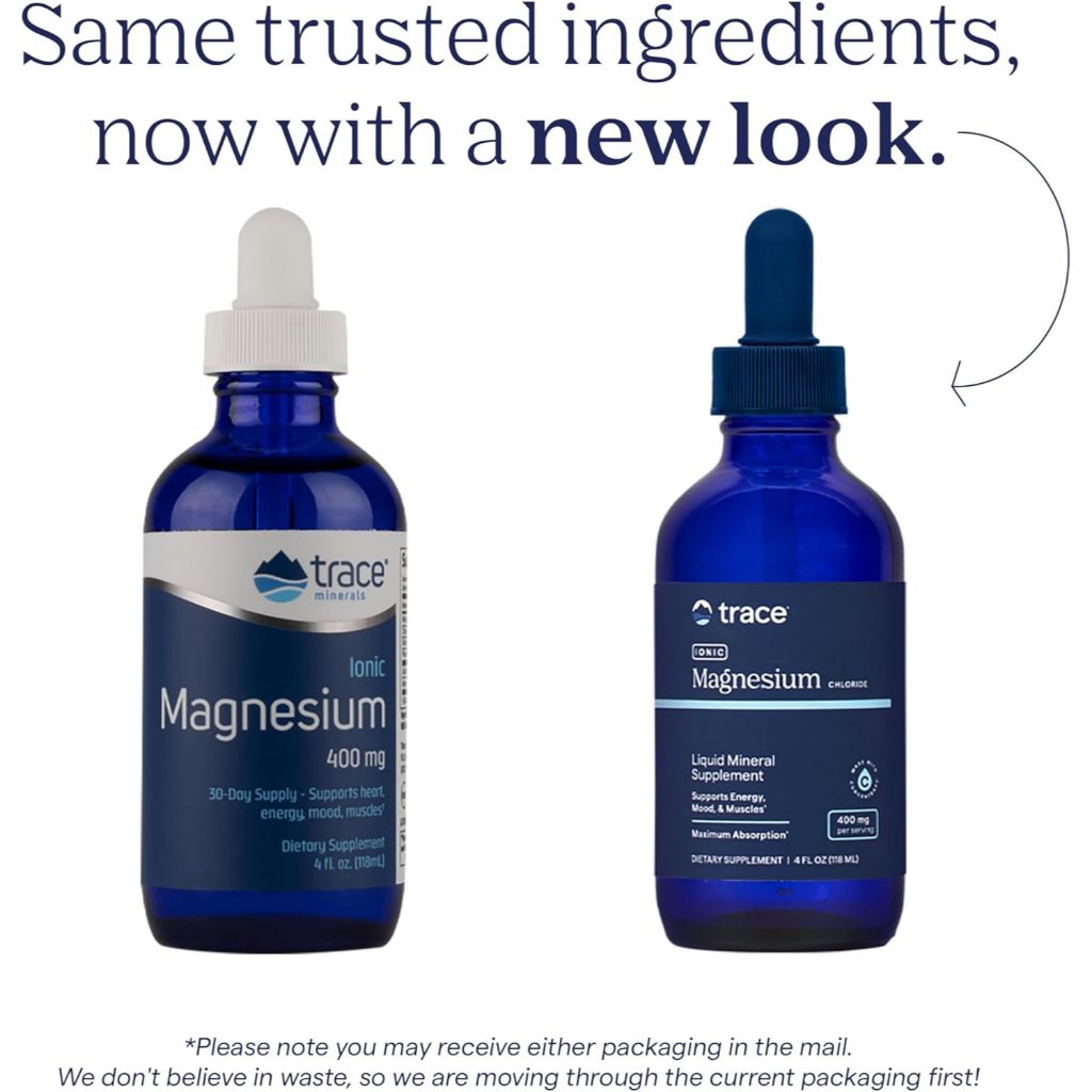 

Trace Minerals Liquid Ionic Magnesium 400 mg