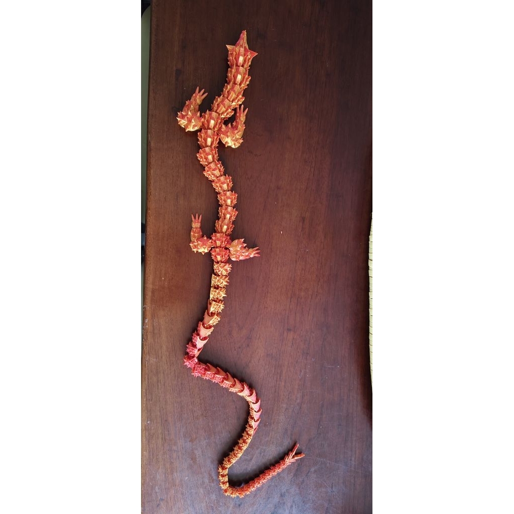 Figure naga 3D mainan pajangan. figure