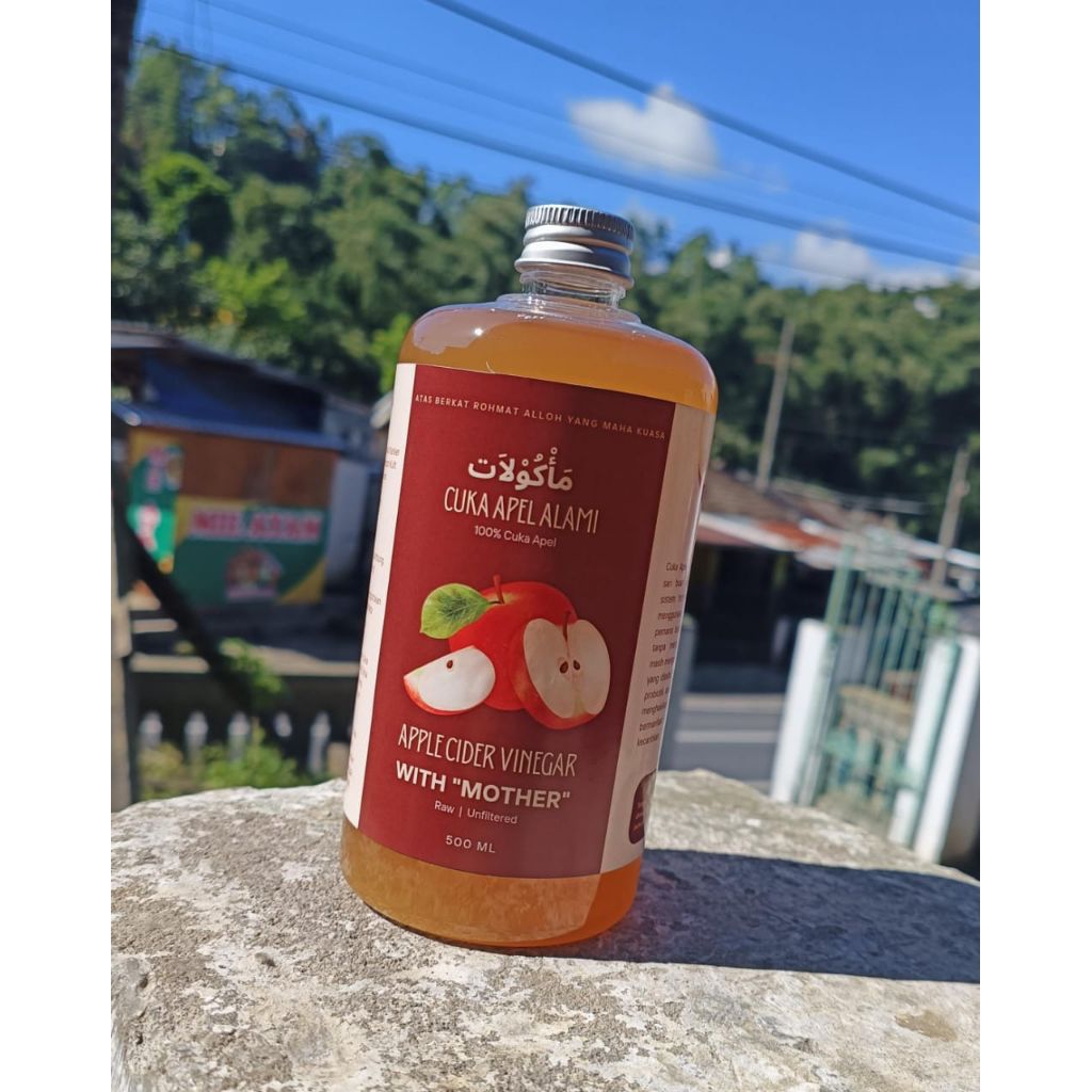 

Cuka Apel Botol Besar 500ml