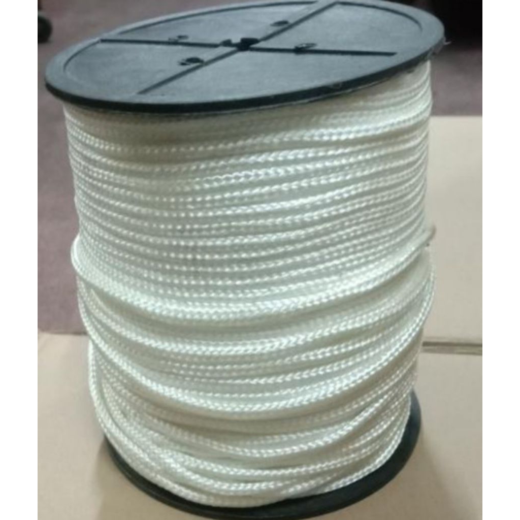 tambang nylon 4mm x 1roll ( tambang nylon kuralon 3mm )