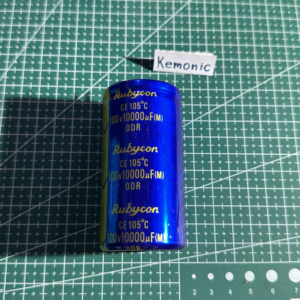 Elco 10000uf 100v Rubycon Biru elko rubycon biru