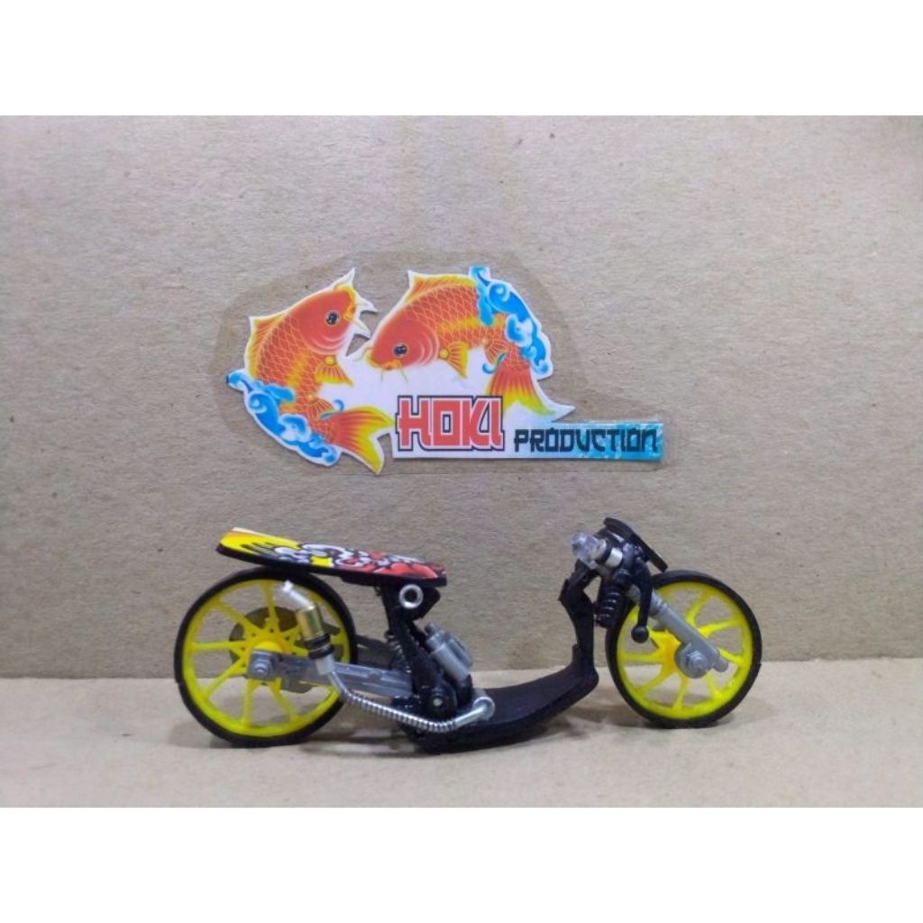 motor miniatur drag racing