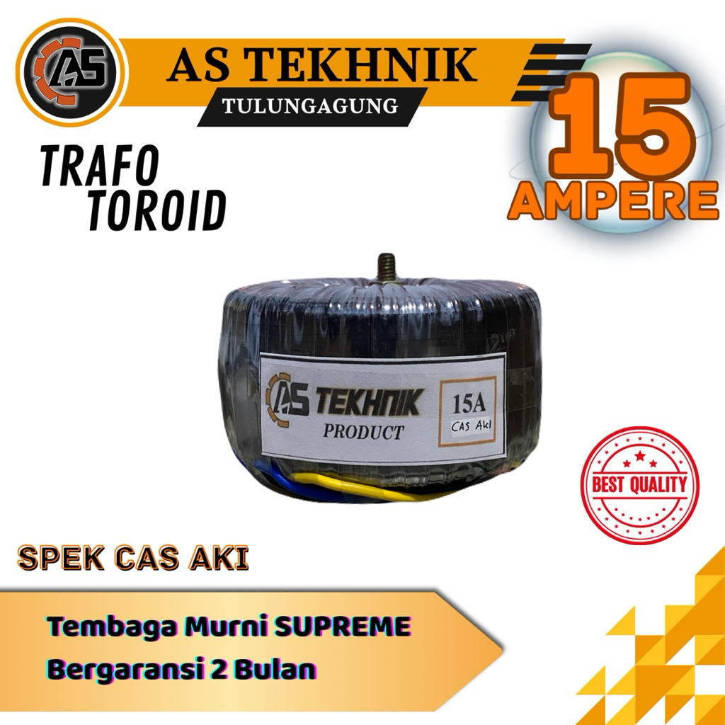 TRAFO TOROID DONAT 15A cas aki