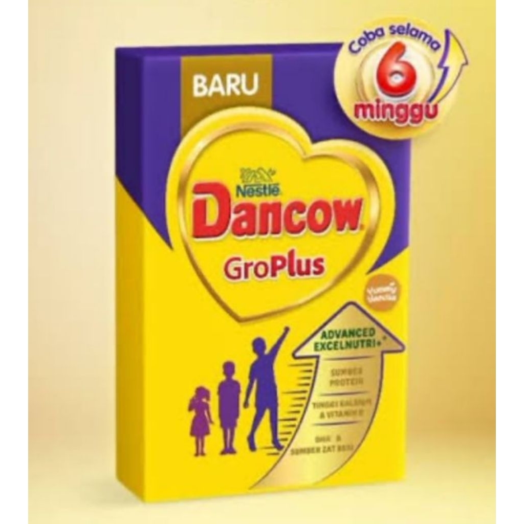 

susu Dancow gro plus 1 th keatas untuk menambah berat badan setara pediasure exp 26
