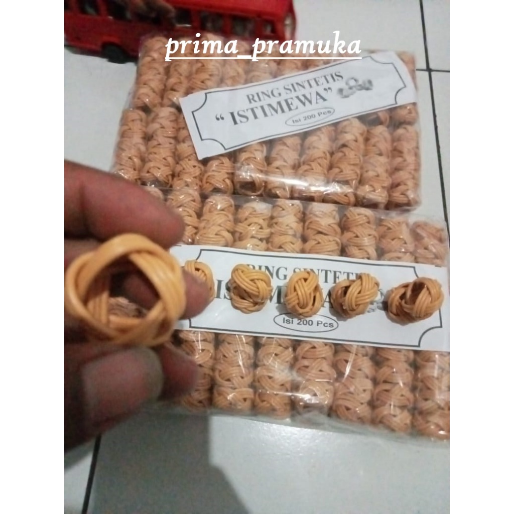 

ring kolong hasduk pramuka/bahan plastik/sintetis|1 pack isi 200pcs