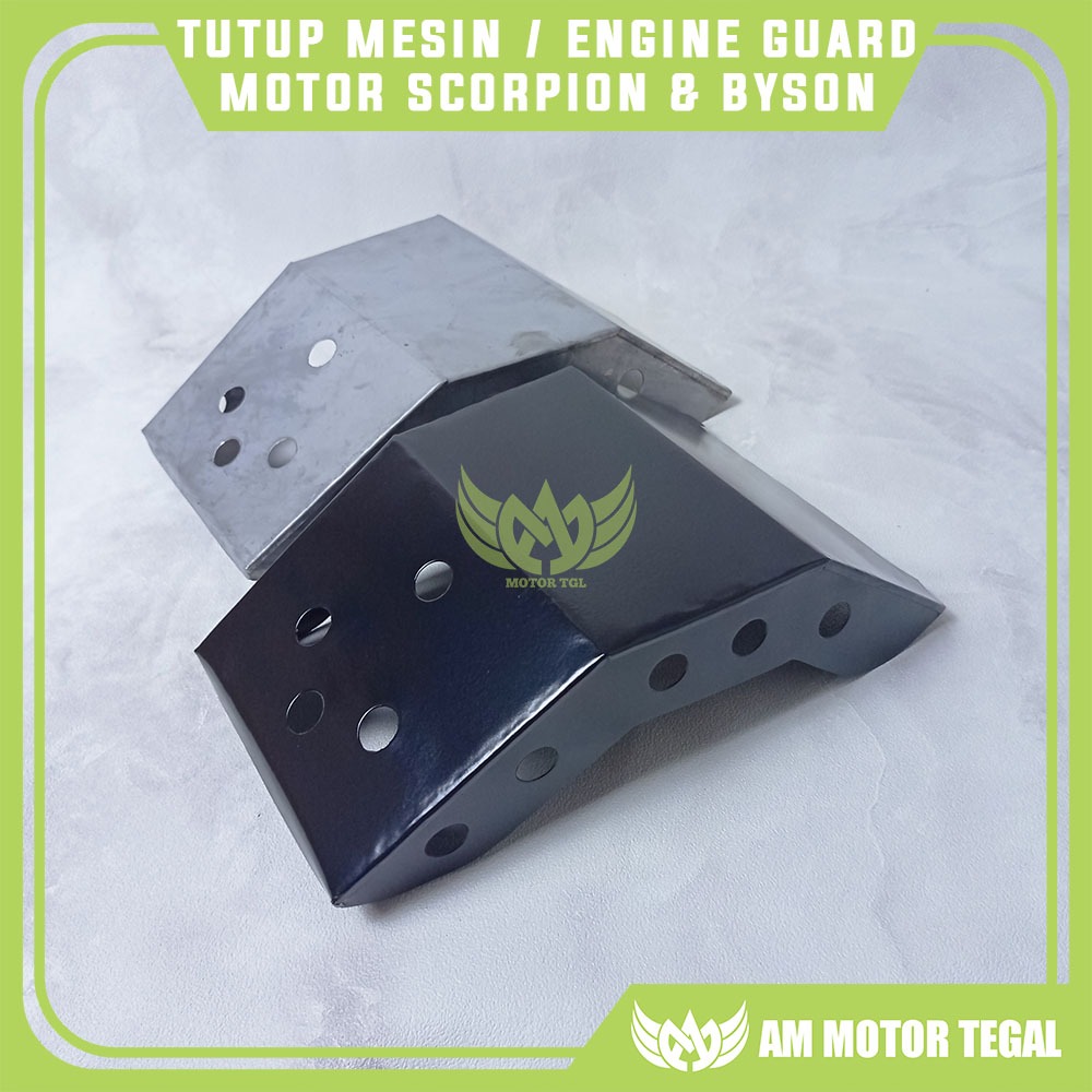 TUTUP COVER / ENGINE GUARD PELINDUNG MESIN MOTOR SCORPIO BYSON CB JAPSTYLE VERZA