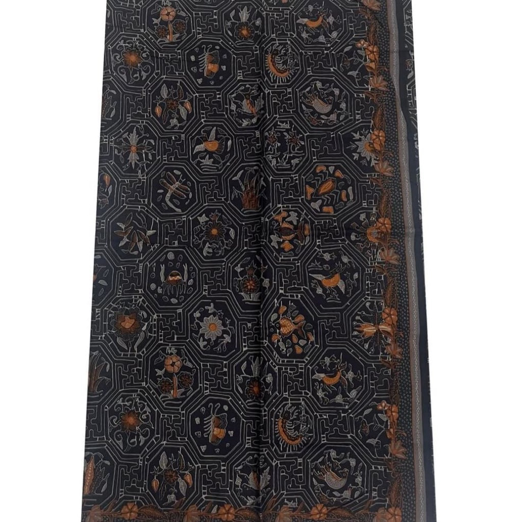 KAIN BATIK SOLO LAWEYAN PREMIUM HITAM