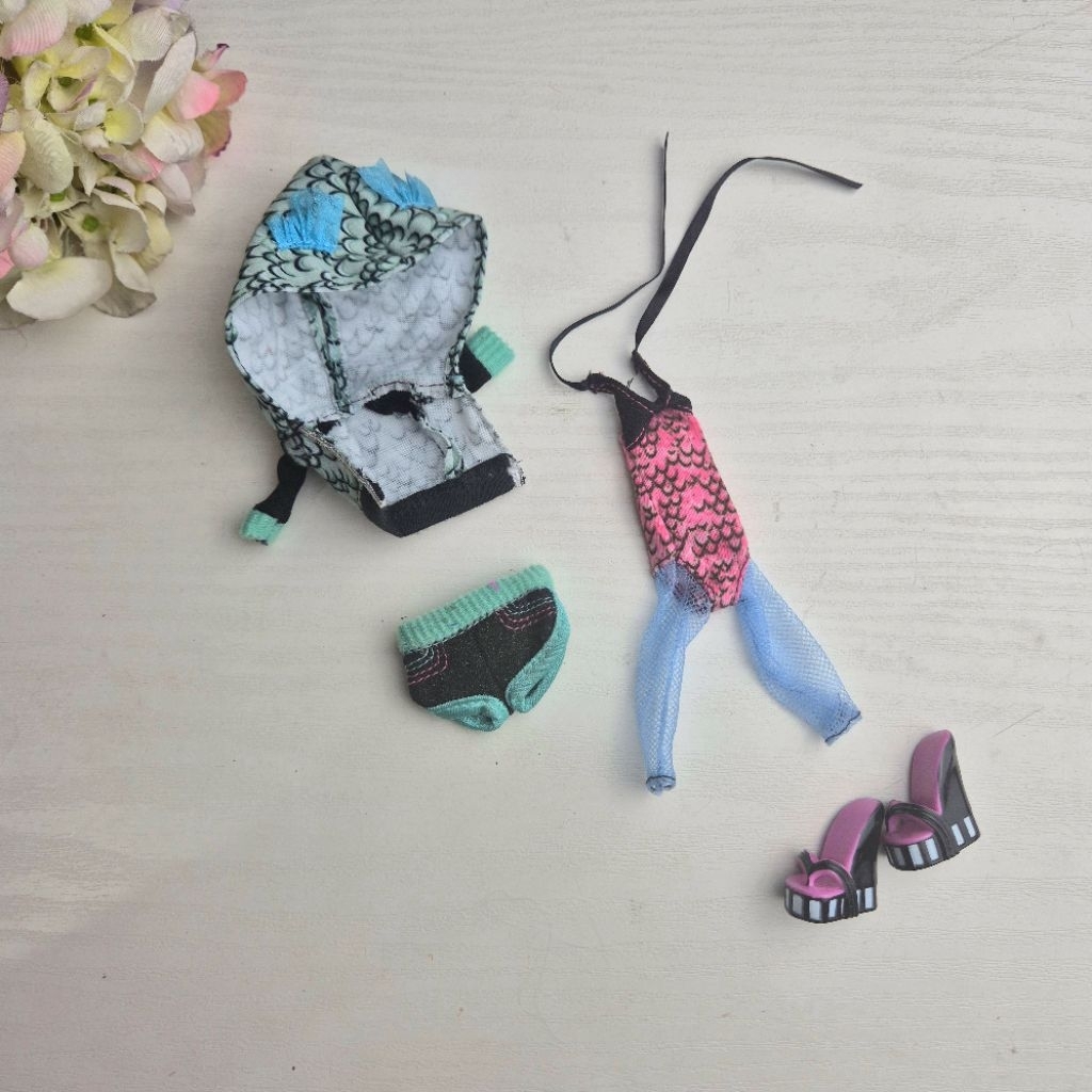 Baju Monster High / MH Lagoona Creeproduction set