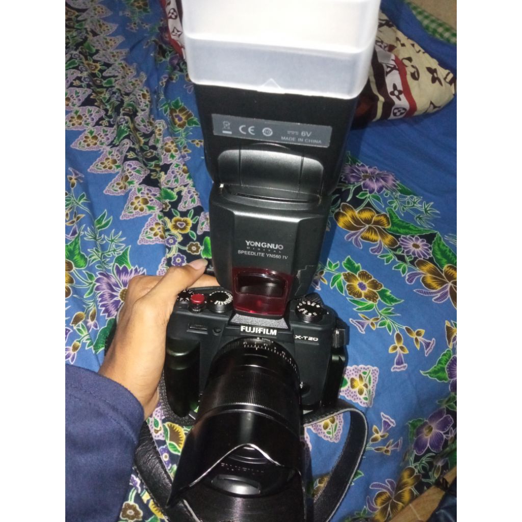 Fujifilm xt20 viltrox 33 1.4 flash yn 560iv second
