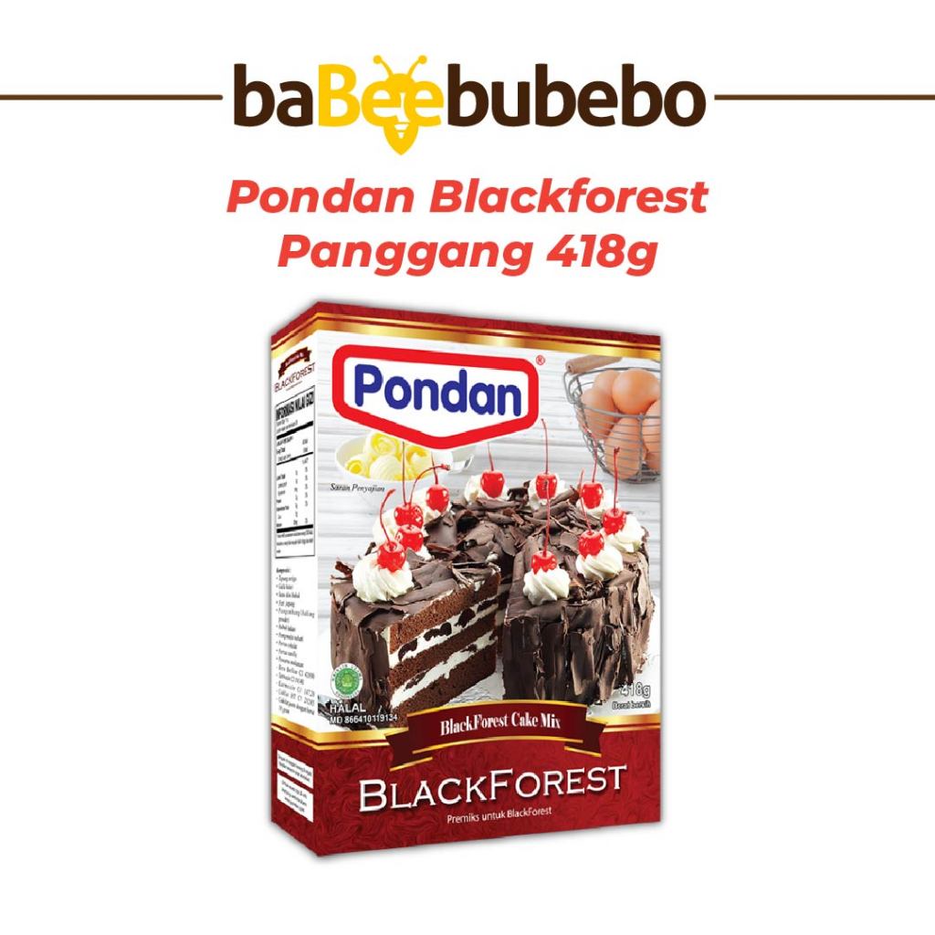 

Pondan Black Forest Panggang 418g