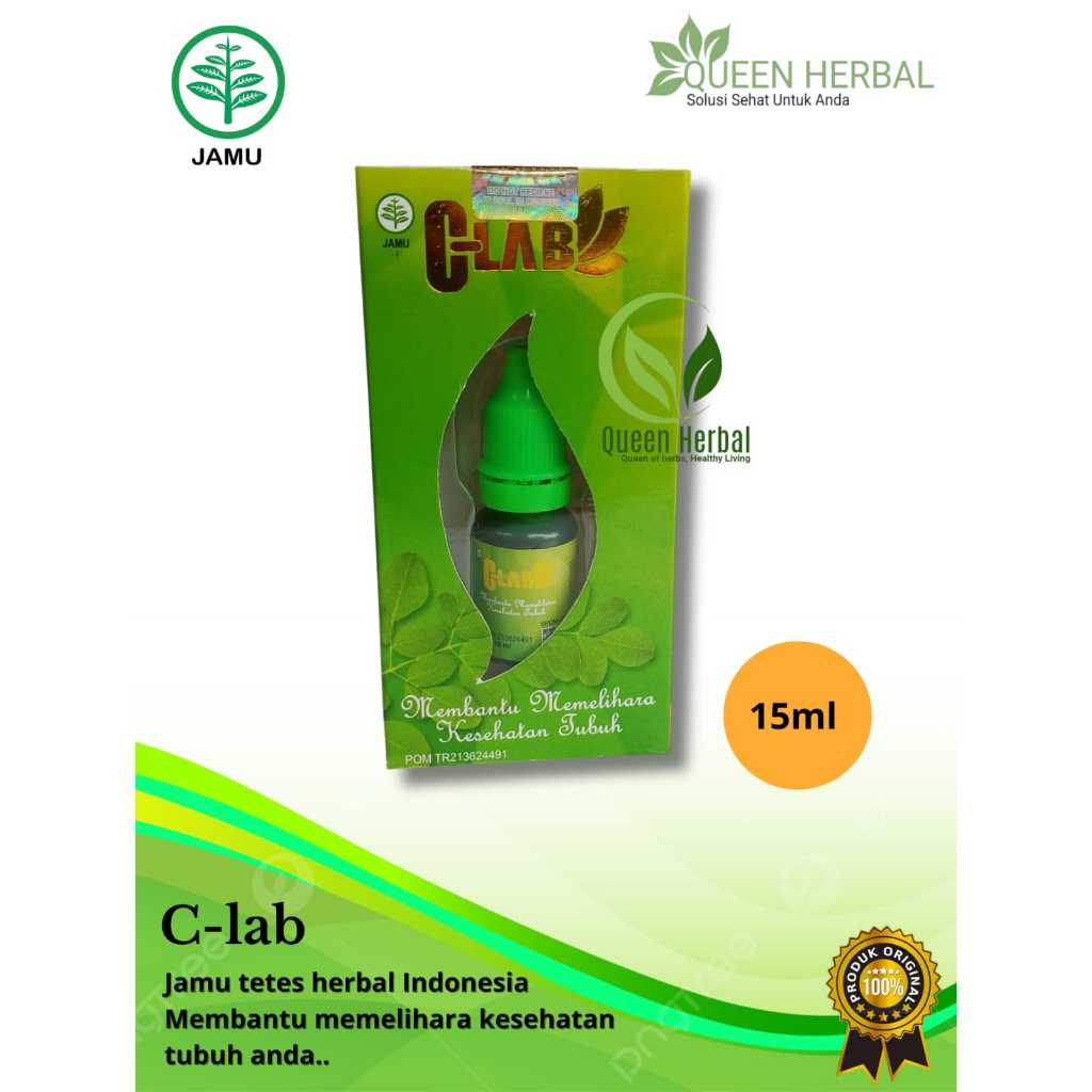 

JAMU TETES C-LAB SILET BANYAK MAANFAAT UNTUK KESEHATAN TUBUH 100% ASLI HERBAL