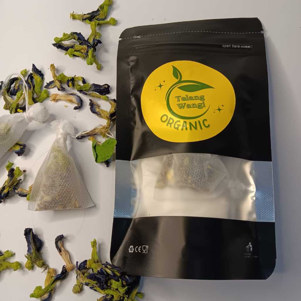 

Telang Wangi Organic - Teh Bunga Telang 10 Gr