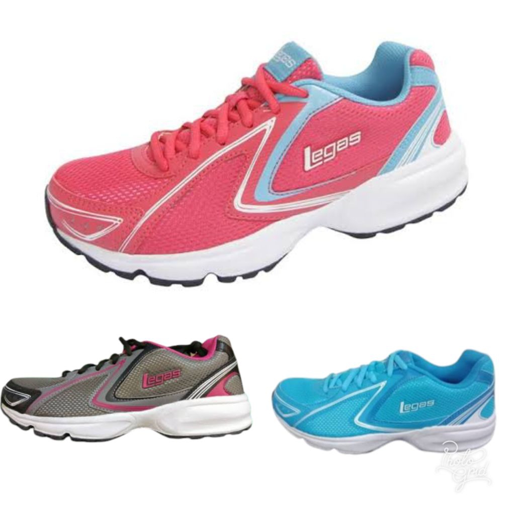 Sepatu League Legas Cewe Pink Abu Biru Twister La W Running Shoes Cewe Original Murah Sale Stok Lama