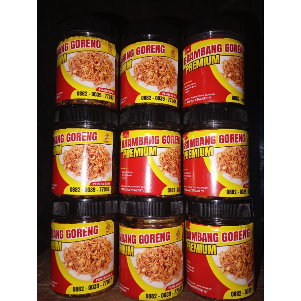 

brambang goreng premium