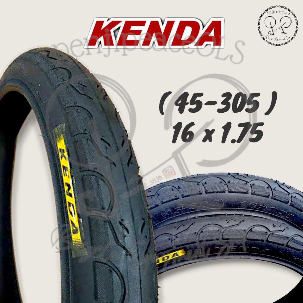 Ban luar Kenda 16 x 1.75 ban luar sepeda 16 murni ban sepeda kenda kwest 16x1.75 ban 16 inchi part s