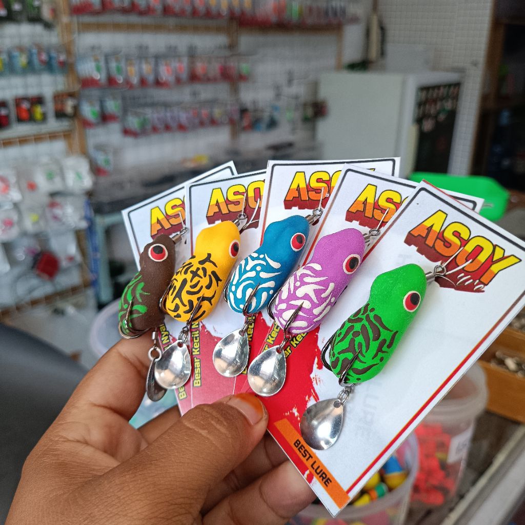 SOFT FROG 4 CM ASOY LURE