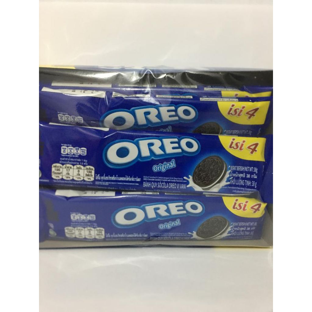 

oreo biskuit isi 4 keping