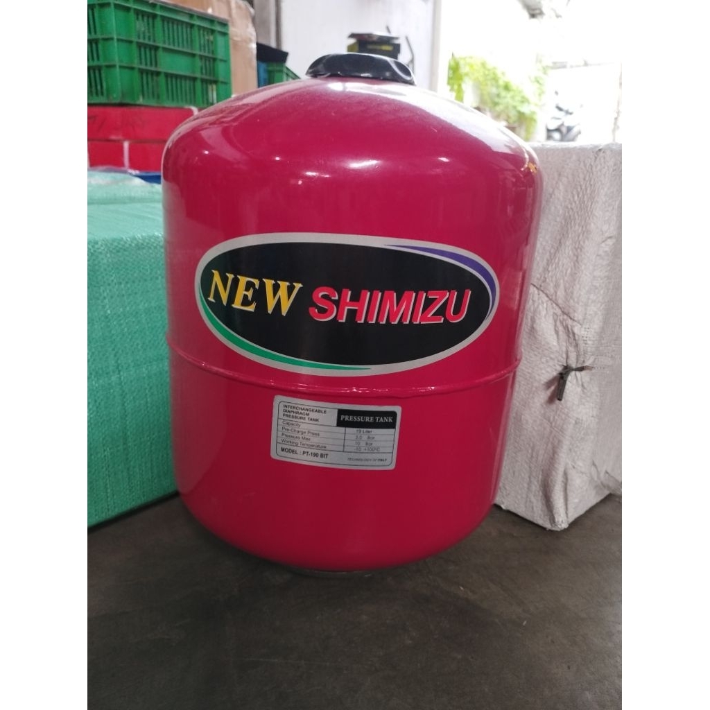 TABUNG POMPA AIR SHIMIZU 19 LITER ORIGINAL