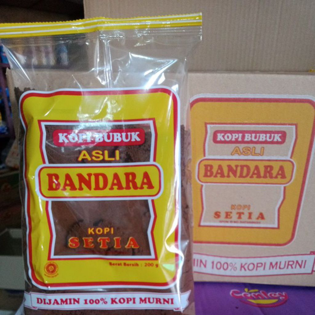 

Kopi Bubuk Asli Bandara 200 gr