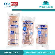 Perban Elastis Medicrepe ONEMED Perban Keseleo Perban Patah Tulang Perban Penopang 3 inch 7,5cmx4,5m