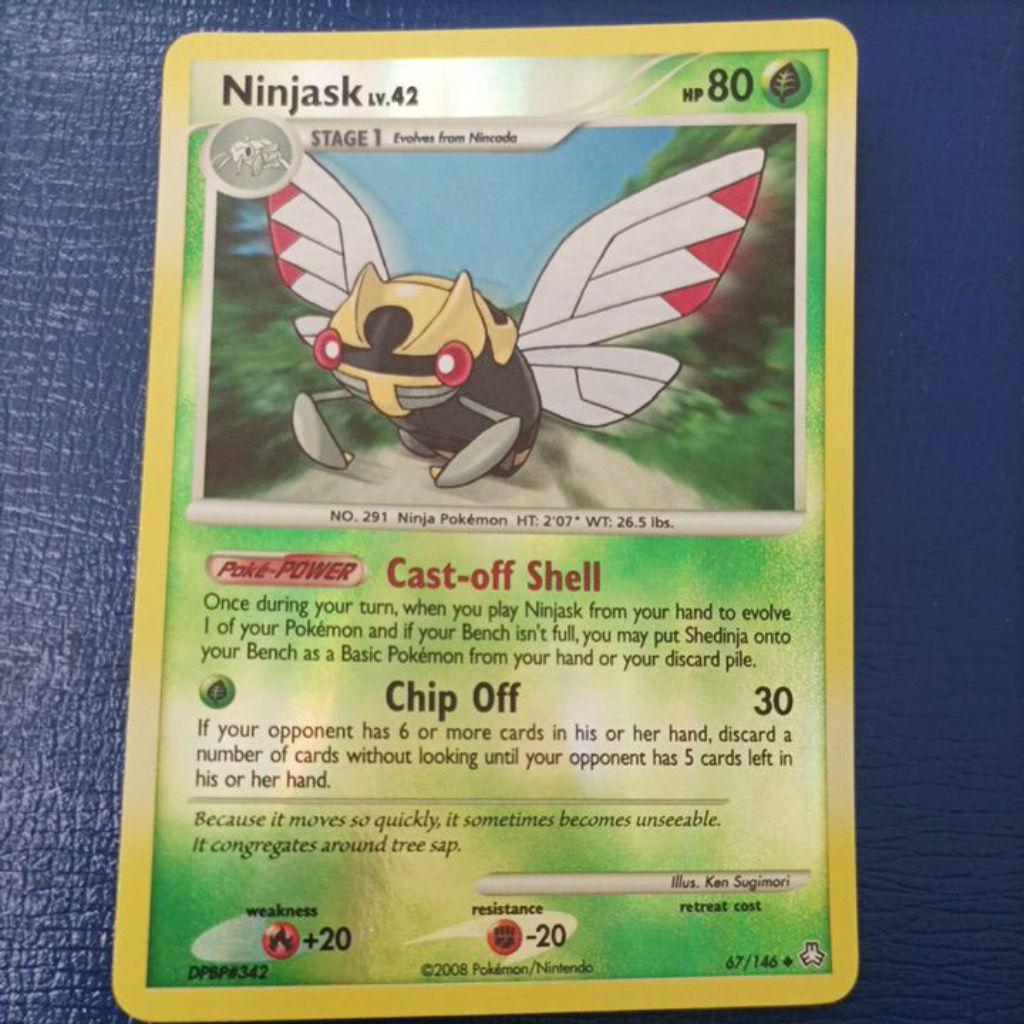 POKEMON NINJASK LEGENDS AWAKENED UNCOMMON REVERSE FOIL SINGLES
