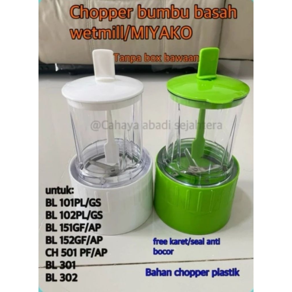 PISAU BLENDER MIYAKO BUMBU BASAH BL102PL/152PF/152AP