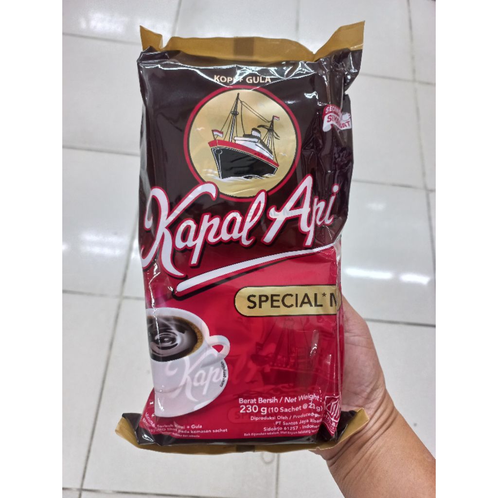 

Kopi Kapal Api 230 gram(10sachet@23gram)