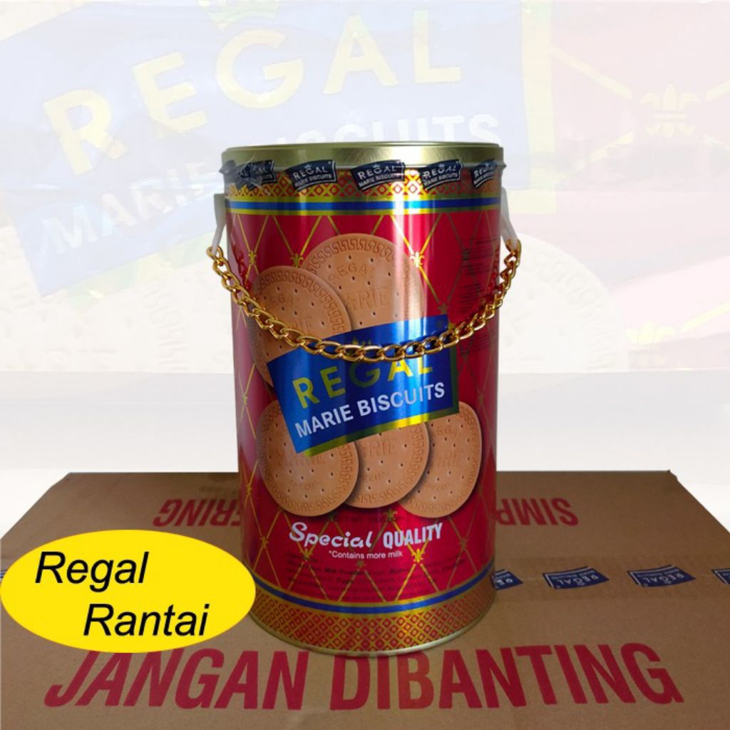

Regal Biskuit Marie Kaleng Spesial 1000 gram