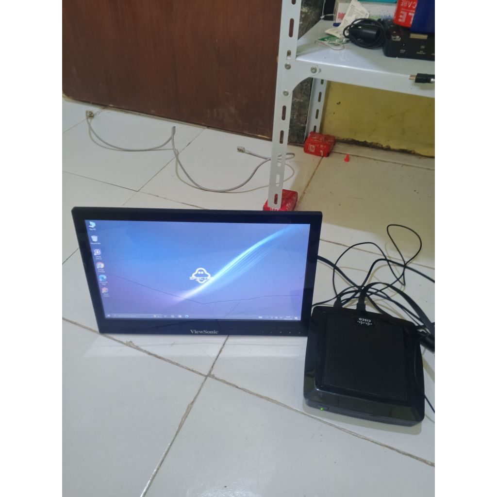 komputer mini pc monitor ViewSonic