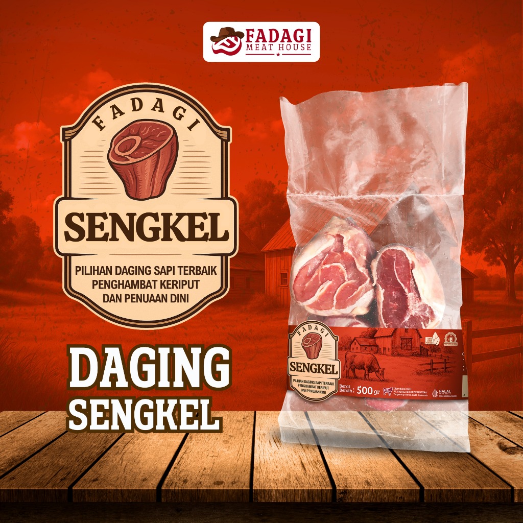 

Jual Daging Sengkel Sapi - 500 gr - Fadagi Meat House | Toko Daging Tangerang Selatan