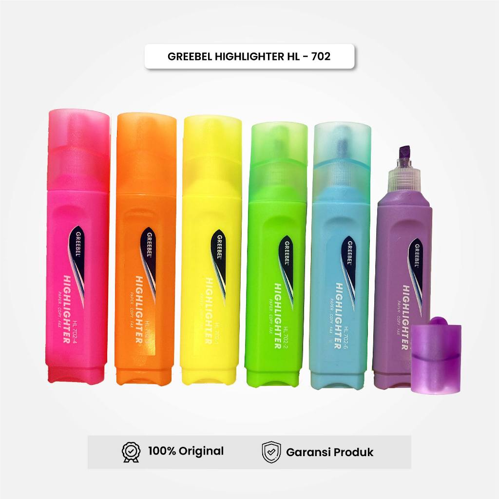 

Stabilo Warna Pastel Highlighter HL-702 Greebel / Stabilo Warna (PCS)