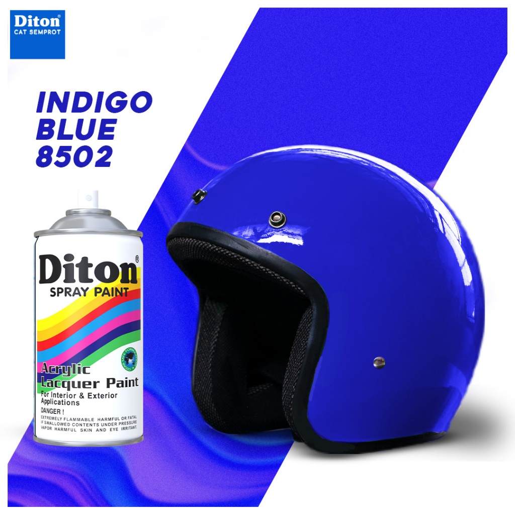 Cat Semprot Diton - Indigo Blue 8502