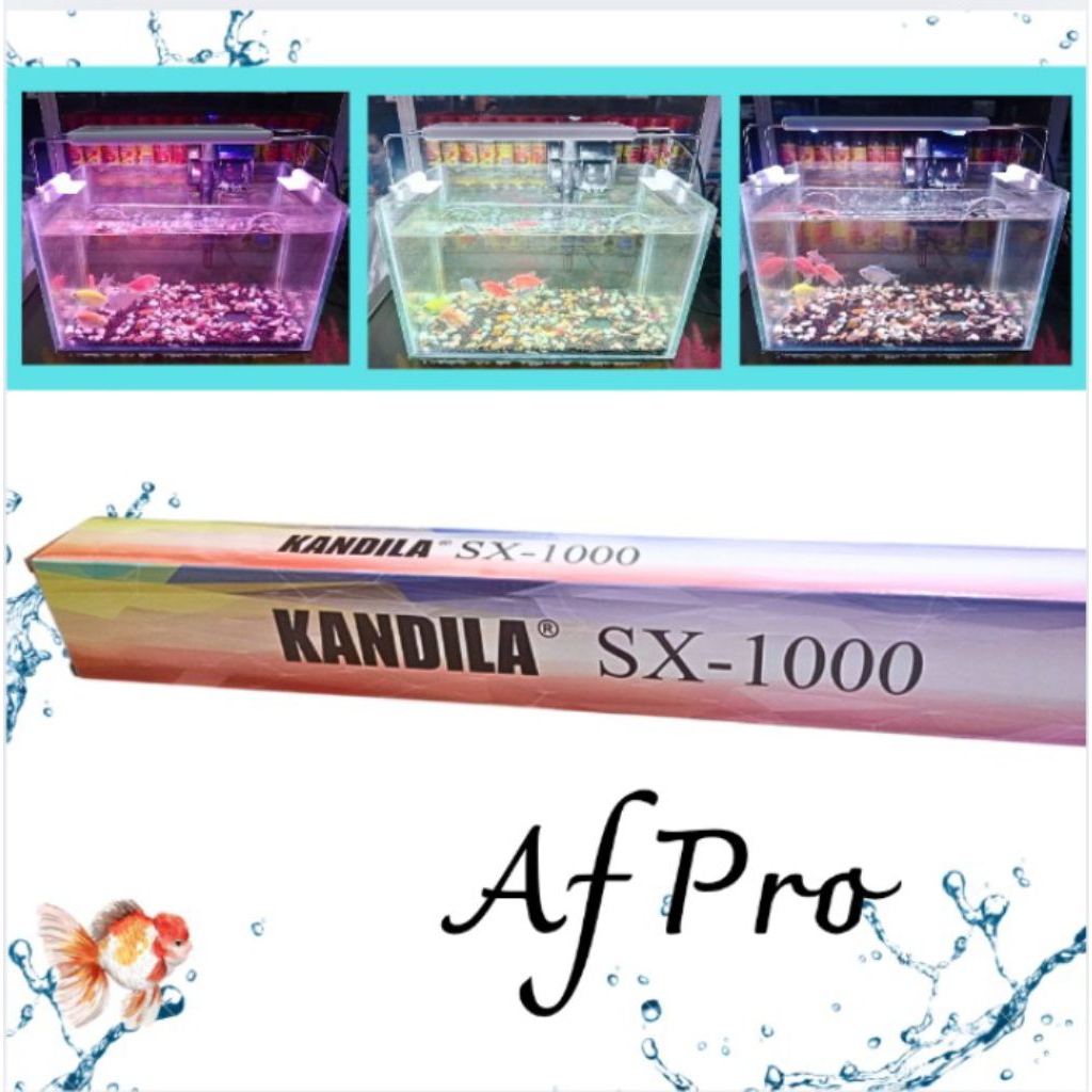 LAMPU KANDILA PRO SX 1000 3 MODE CAHAYA LED AQUARIUM CHANGE COLOR