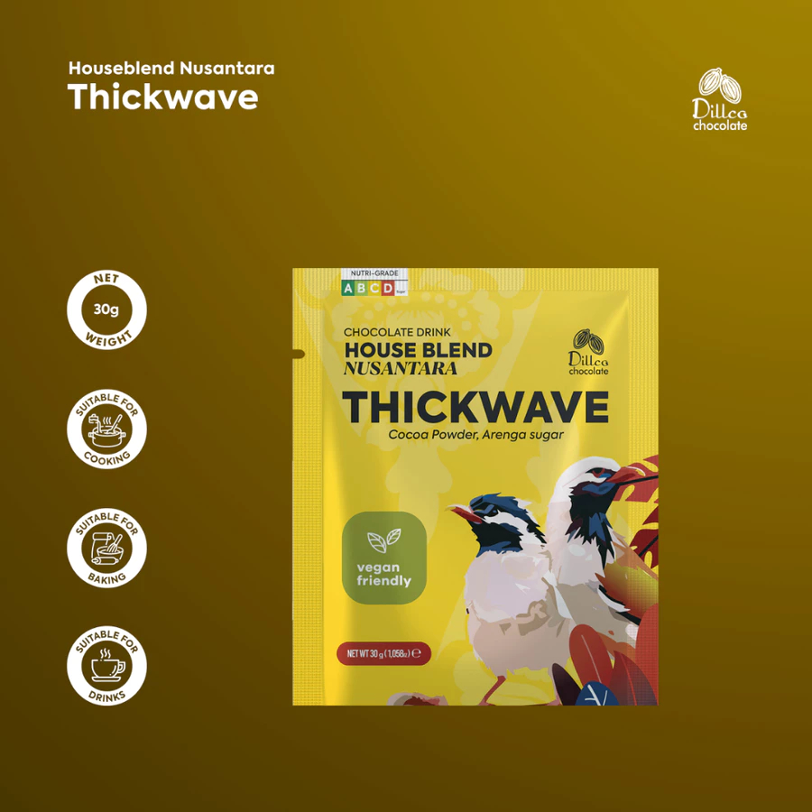 

DILLCO CHOCOLATE - THICKWAVE - House Blend Series 30gr SACHET