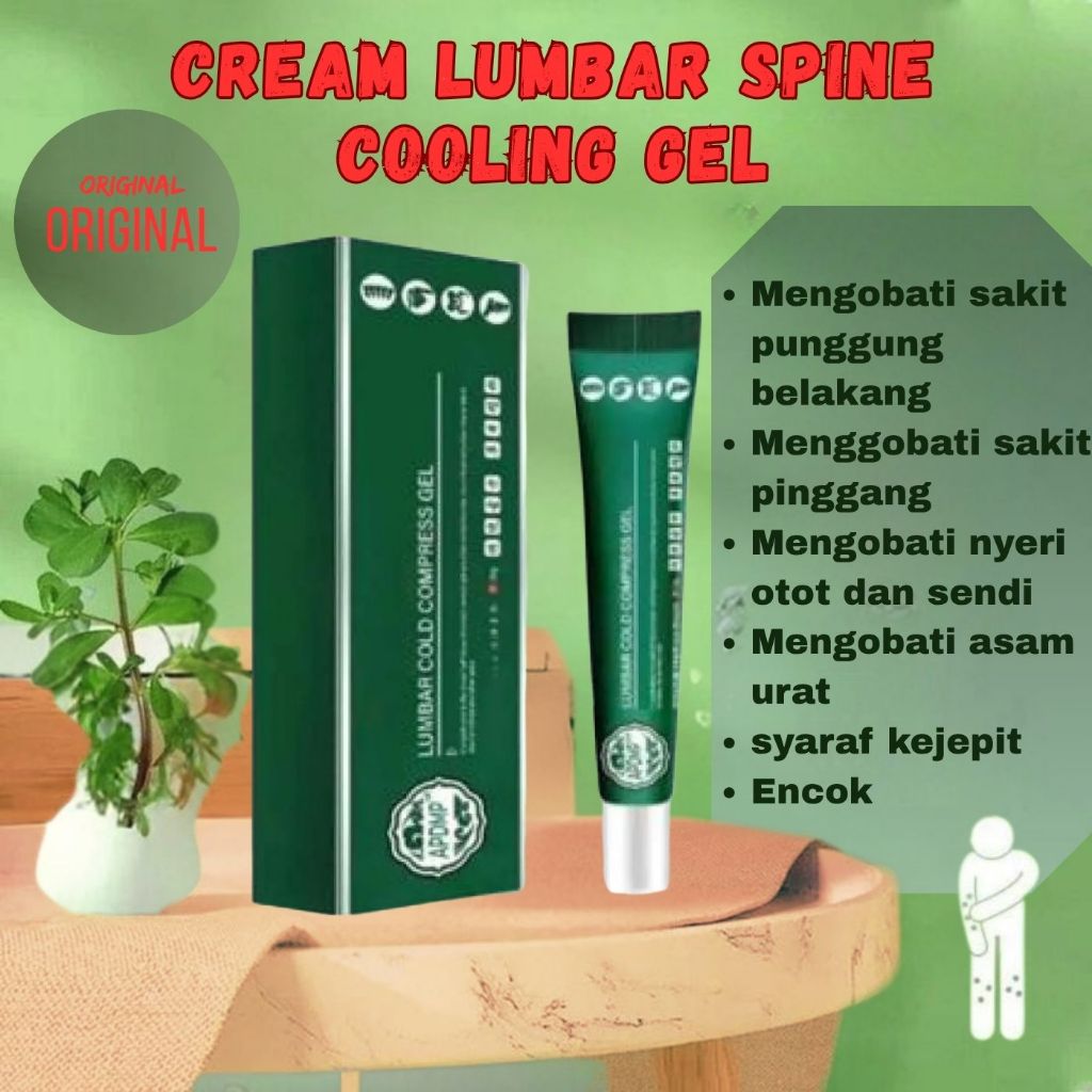 Salep Lumbar Original, Salep Lumbar Cold Compress Gel, Salep Lumbar Spine Cooling Gel