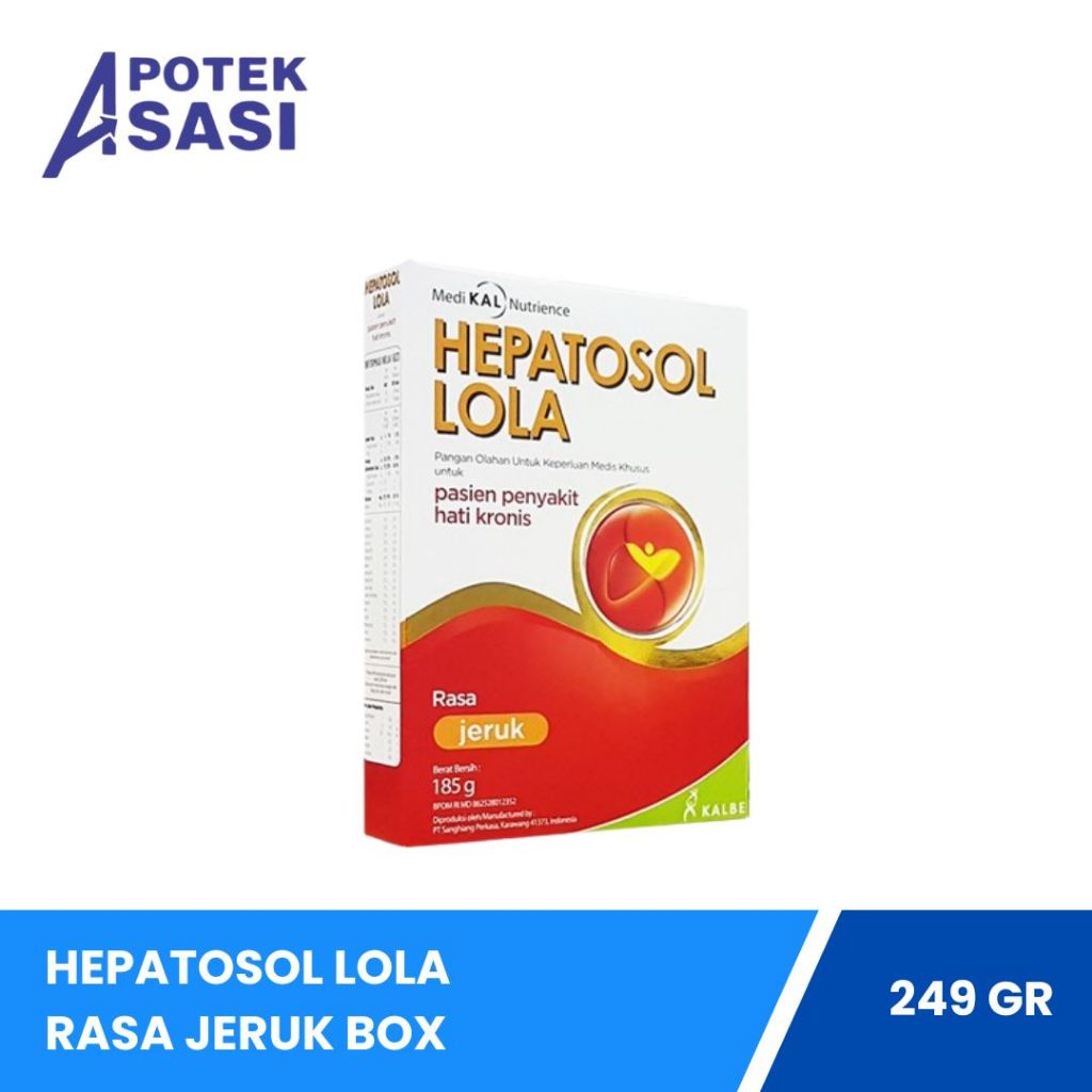 

Hepatosol Lola Rasa Jeruk - 249 Gram
